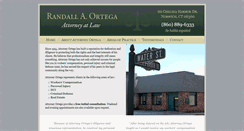 Desktop Screenshot of ortegalawoffice.com